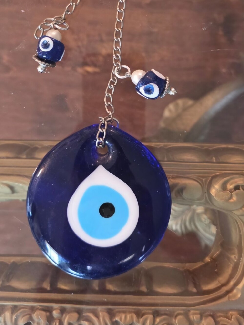 Blue Evil Eye Nazar Pendant Protective-Home Decor